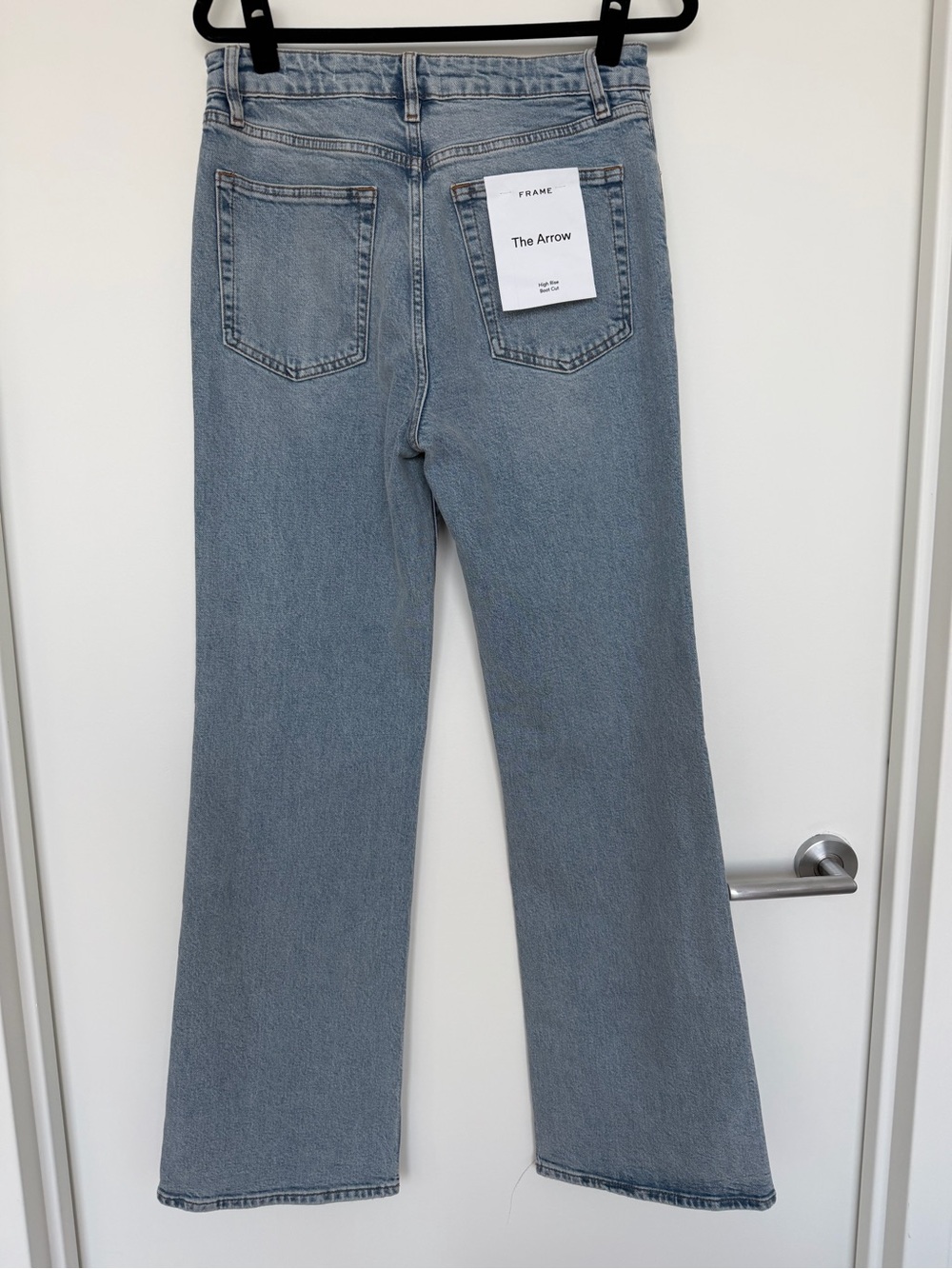 NWT FRAME The Arrow High Rise Bootcut Jeans Dolly Wash Size 29 $278 - Picture 2 of 8
